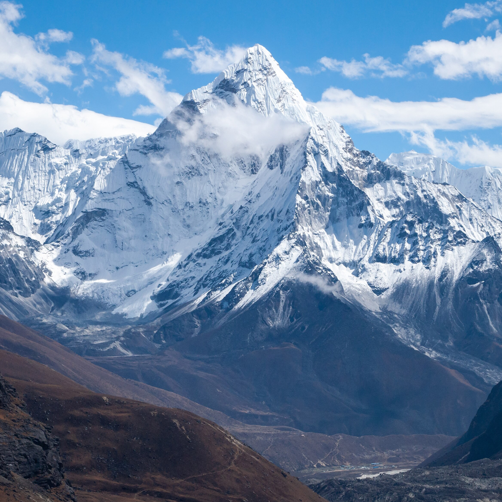 Ama Dablam expedition route map